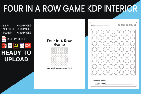 A Practical Guide to the Four in a Row Game KDP Interior