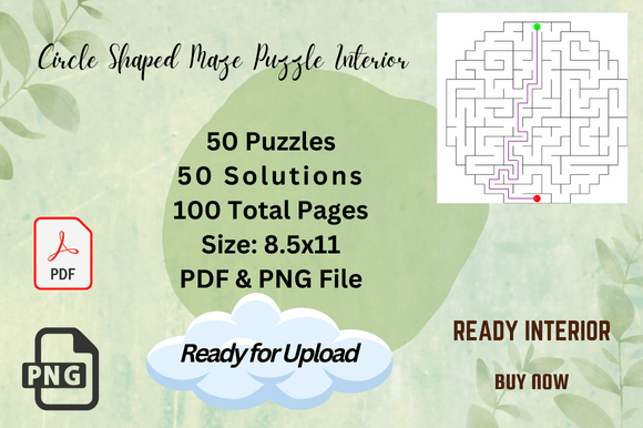 Circle Maze Puzzles: A Unique Creative Activity for Adults
