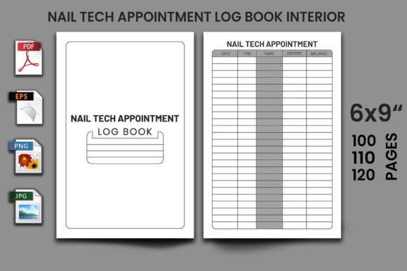 Elevate Your Nail Tech Business: Why a Professional Appointment Log Book is Essential