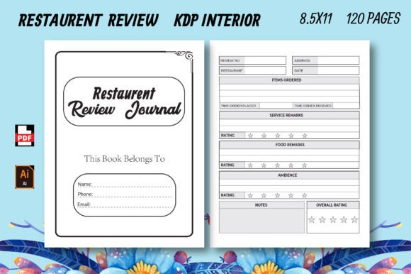 How a Restaurant Review Journal KDP Interior Supports a Smarter Low-Content Publishing Strategy