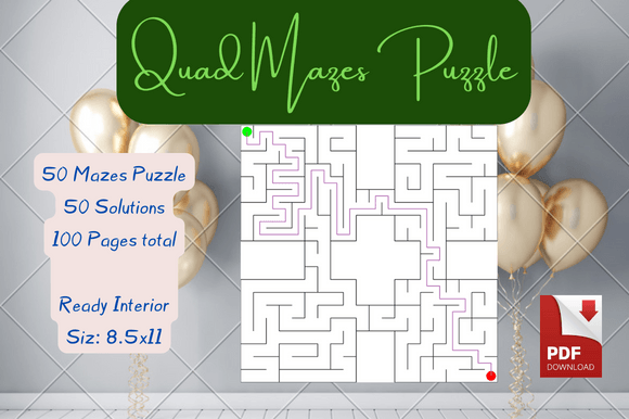 Quad Shaped Maze Puzzles for Kids: A Surprisingly Powerful Tool