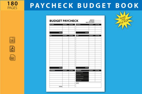 The Paycheck Budget Planner Journal for Financial Clarity