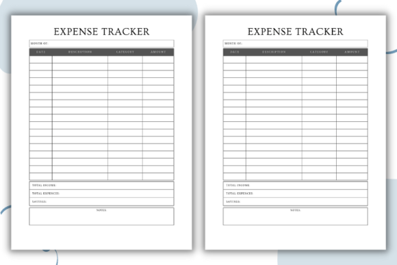 The Strategic Power of Your Expense Tracker Book Interior