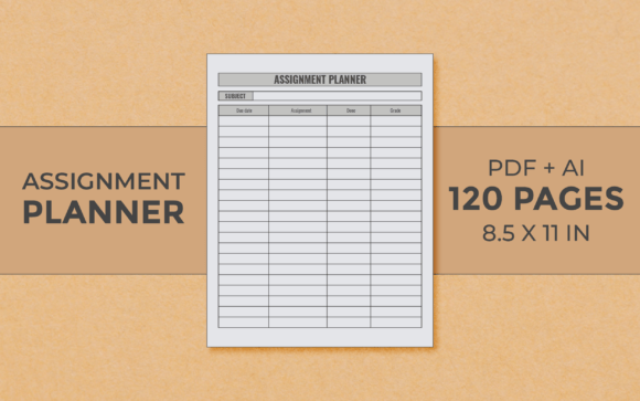 The Ultimate Guide to Assignment Planner Premium KDP Interior: A Creator’s Blueprint