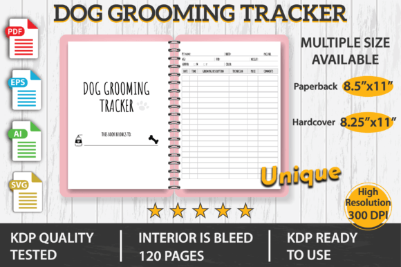 Why a Dog Grooming Tracker KDP Interior Is More Than Just a Logbook
