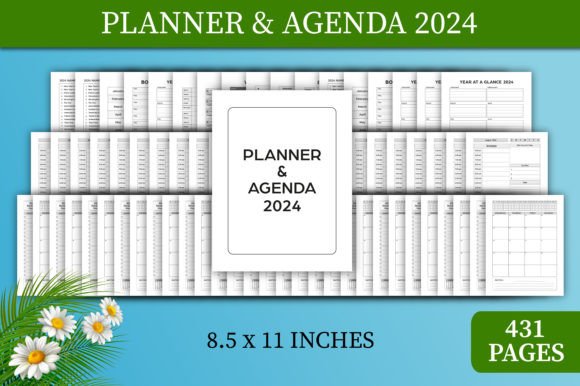 Your Complete Guide to the Editable Planner Agenda 2024 for KDP
